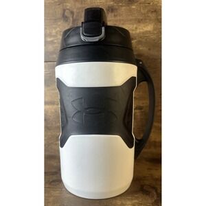 Under Armour UA Playmaker 64oz Insulated Water Jug Black White Fast Shipping